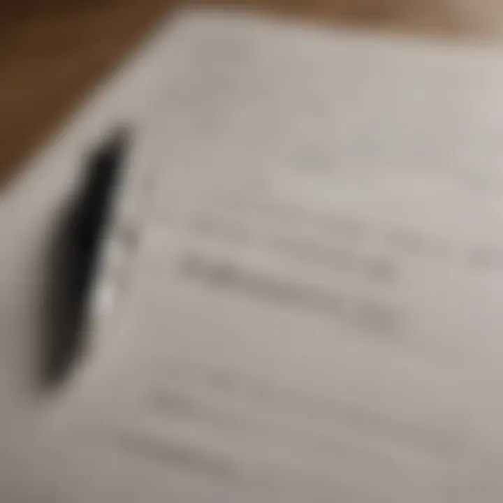 A close-up of a journal with a pen, encouraging reflective writing for stress management.