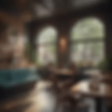 Inviting Café for New Friendships An inviting café setting ideal for meeting new friends