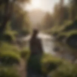 A serene landscape symbolizing self-discovery and growth