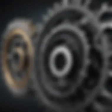 Visual of gears and cogs not aligning, showcasing cognitive dissonance