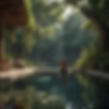 Tranquil Wellness Escape Wellness retreat in a serene natural setting