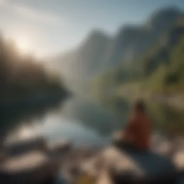 Mindfulness and Relaxation Techniques A serene landscape symbolizing mindfulness and relaxation techniques