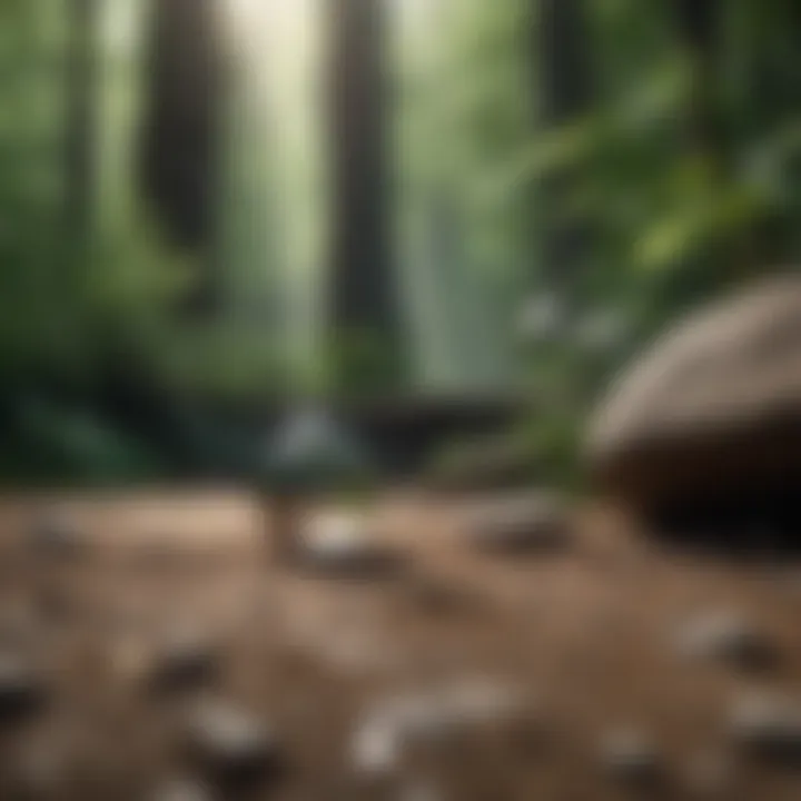 Calm environment fostering mindfulness practice