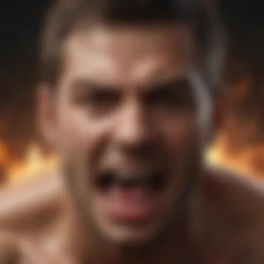 Visualization of anger and its triggers