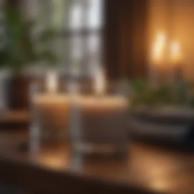 Embracing Aromatic Therapy for Relaxation Scented candles and essential oils on a table