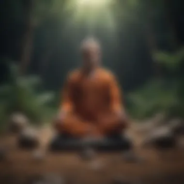 Visual representation of various meditation techniques Meditation techniques illustrated