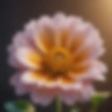 Growth and Positivity A close-up of a blooming flower representing growth and positivity.