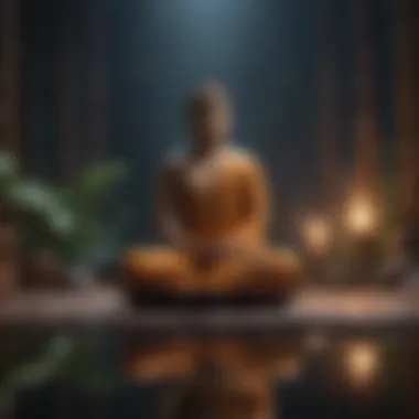 A tranquil meditation scene reflecting mindfulness