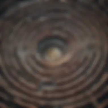 Navigating Complexity A labyrinth symbolizing the complexity of navigating through sadness