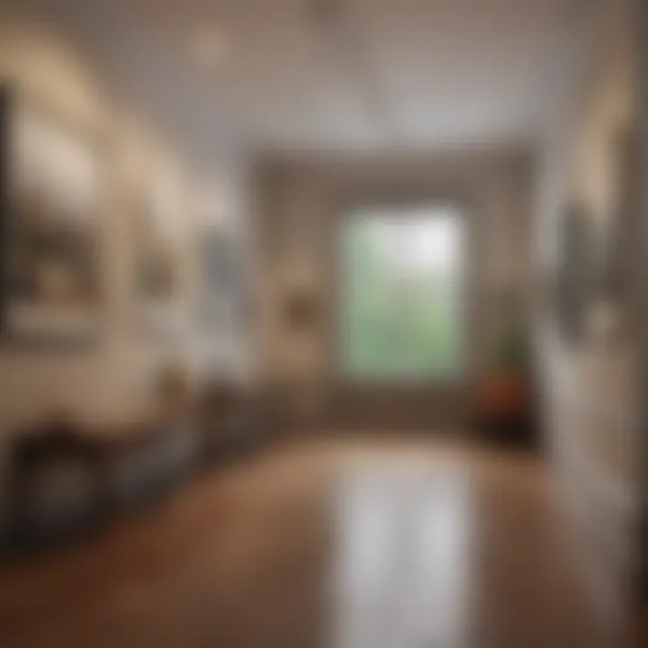 Quaint art gallery featuring contemporary masterpieces and soft music