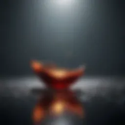 Abstract representation of emotional emptiness