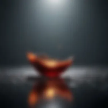 Abstract representation of emotional emptiness