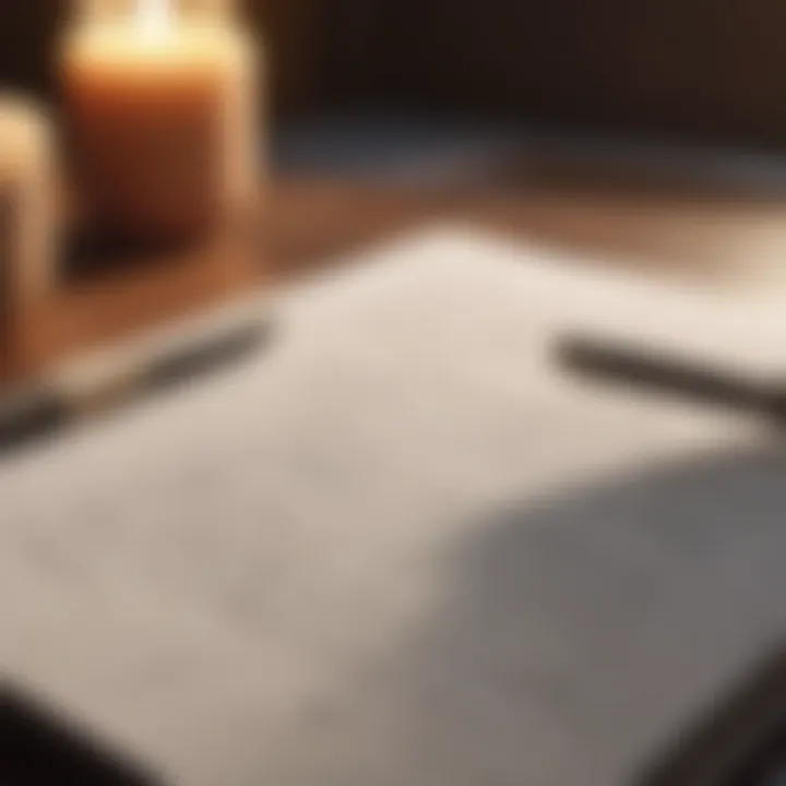 A close-up of a journal and a pen, symbolizing reflection and the journey towards personal fulfillment.