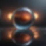An abstract representation of self-reflection and mindfulness