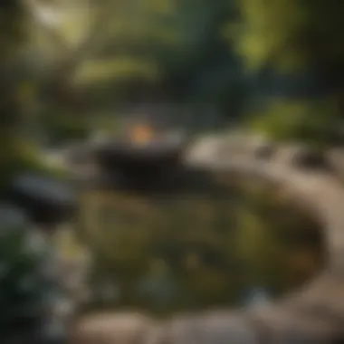 Tranquil Zen Garden Oasis Zen garden with tranquil pond