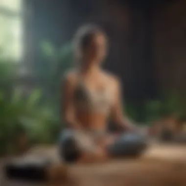 Documenting Personal Growth Through Meditation An individual journaling their meditation experiences