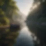 A serene landscape symbolizing tranquility and self-discovery
