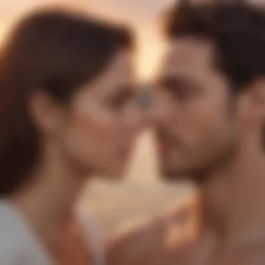 New Beginnings in Romance A serene sunset symbolizing new beginnings in romance