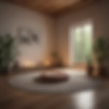 Calm Meditation Space A calm meditation space