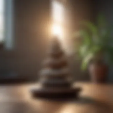 Mindfulness and Balance Meditative space promoting mindfulness and emotional balance
