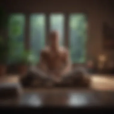 Benefits of Meditation for Sleep Quality Visual representation of the benefits of meditation on sleep quality