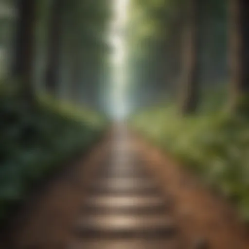 Illustration depicting growth and progress