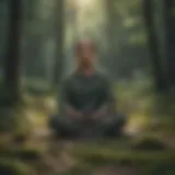 Mindful meditation in nature