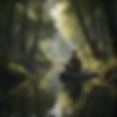 A serene landscape reflecting tranquility and inner peace