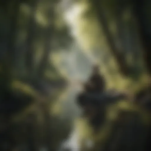 A serene landscape reflecting tranquility and inner peace