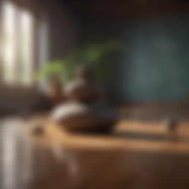 Creating a Peaceful Space for Mindfulness Calm environment for daily meditation