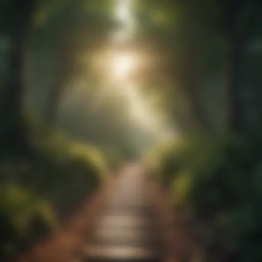 Serene nature scene promoting calmness and tranquility