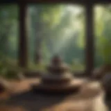 A tranquil space for meditation