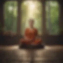 Mindful Meditation Focus Illustration