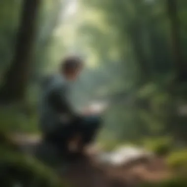 Contemplative Connection with Nature Mindful Reflection in Nature