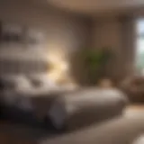 A serene bedroom environment designed for relaxation