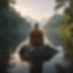 A serene landscape reflecting tranquility