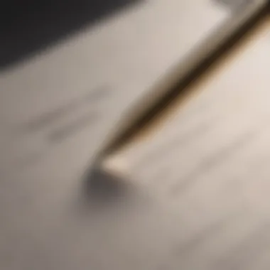 The Freedom of Blank Pages Close-up of a pen on a blank page