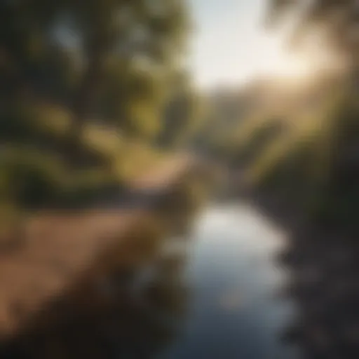 A serene landscape inviting reflection
