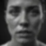 Mental Turmoil in Monochrome