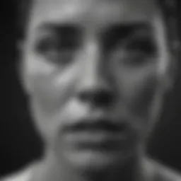 Mental Turmoil in Monochrome