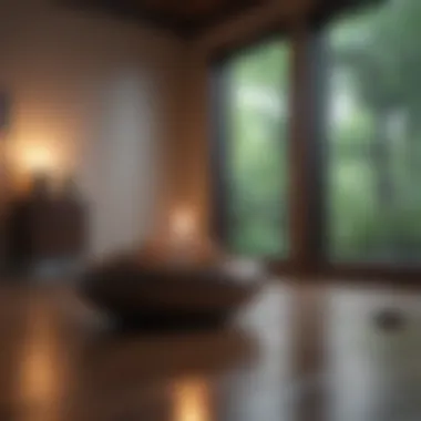 Mindfulness in the Morning A tranquil meditation space inviting mindfulness practices