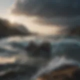 A serene landscape representing tranquility amidst chaos