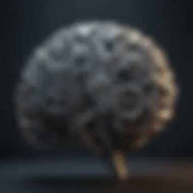 Cognitive Restructuring A brain with gears illustrating cognitive restructuring