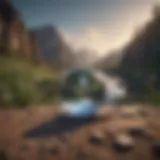 A serene landscape symbolizing personal growth