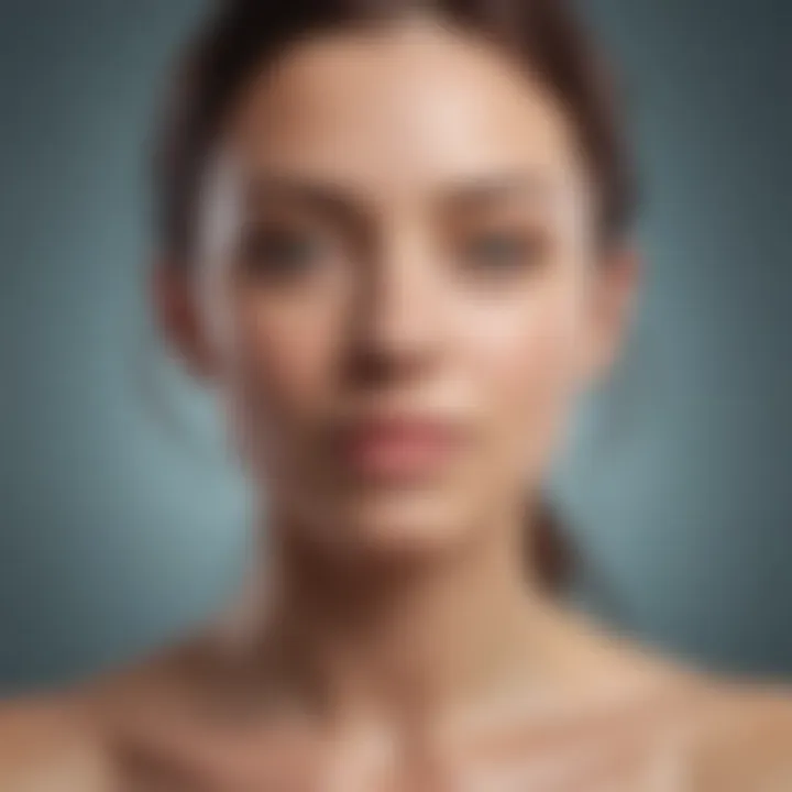 Visualization of positive affirmations to boost mental well-being