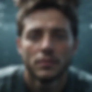 Submerged in the Abyss A deep ocean scene representing the feeling of being submerged in depression