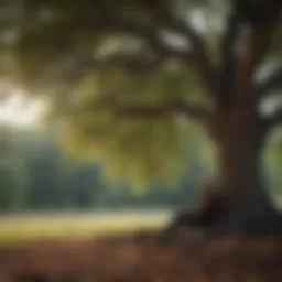 A solitary figure sat under a tree, reflecting on personal struggles