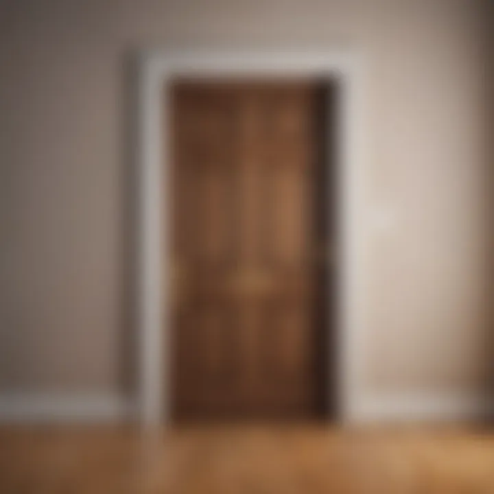 An open door symbolizing opportunities and paths to liberation.