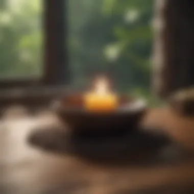 Mindfulness Meditation A calm setting for mindfulness meditation
