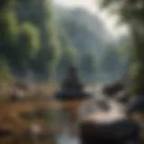 A serene landscape representing tranquility and mindfulness.